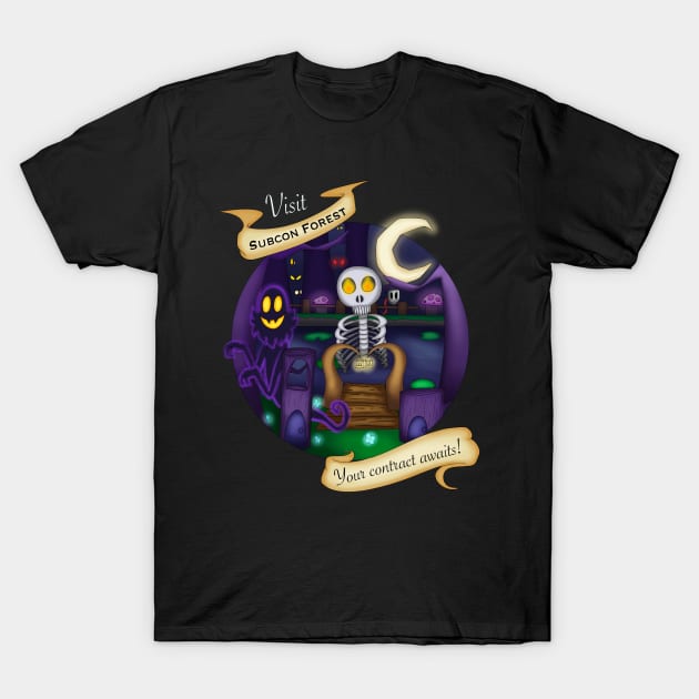 A Hat in Time Subcon Forest T-Shirt by CaptainShivers